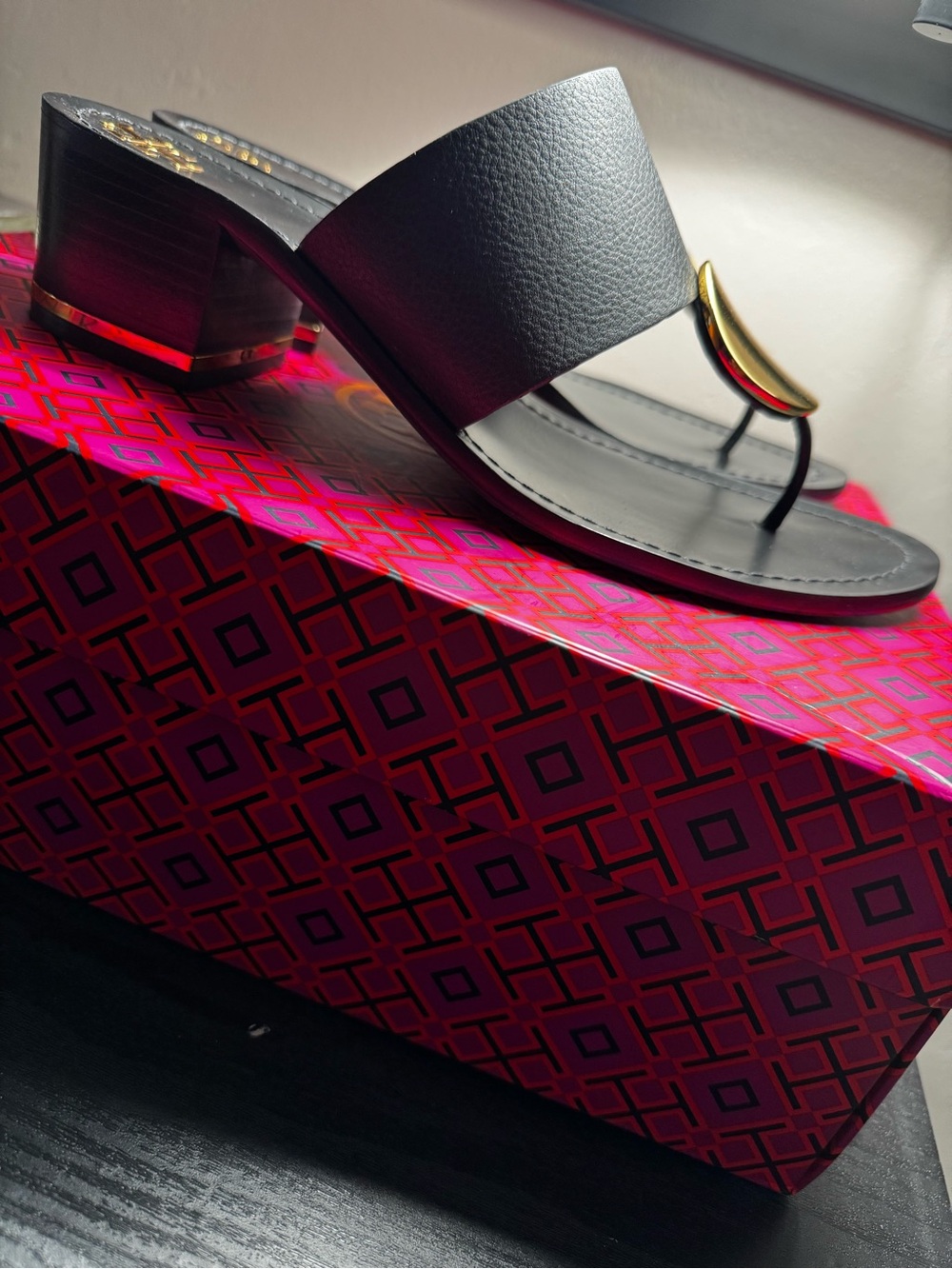 Tory Burch Patos Disk 45mm Sandals β Size 11